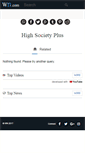 Mobile Screenshot of highsocietyplus.com
